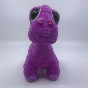 Russ Lil Peepers Purple Donosaur Plush Betsie Stuffed Animal.